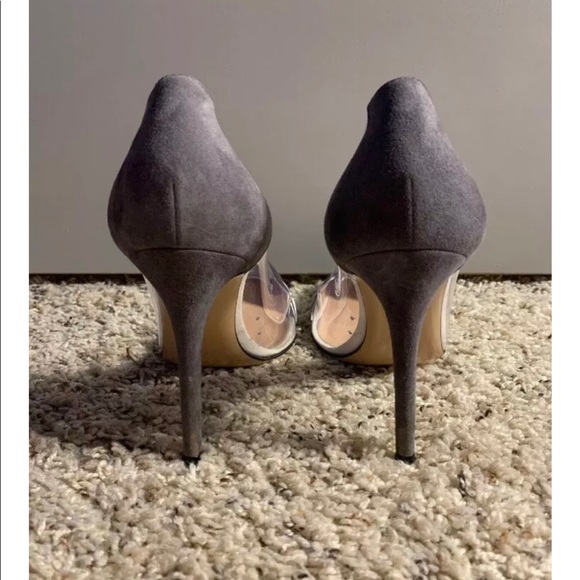 Gianvito Rossi SILVER & Clear heels - Picture 4 of 4